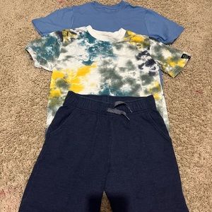2 T-Shirts with Shorts Set.